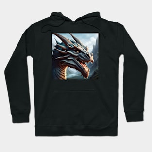 Majestic Dragon's Gaze Hoodie